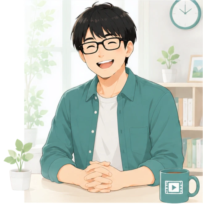 TOA STUDIO代表の紹介イラスト